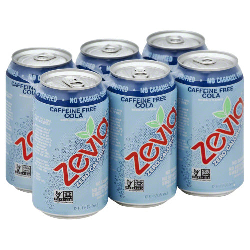 ZEVIA SODA COLA CF 6PK - 72 FO