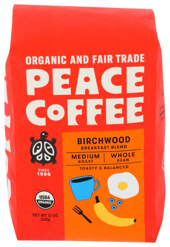 Peace Coffee Coffee Whlbn Birchwood, 12 OZ