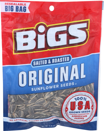 Bigs 
Seed Snflwr Orgnl Salt&Rstd, 5.35 OZ.
