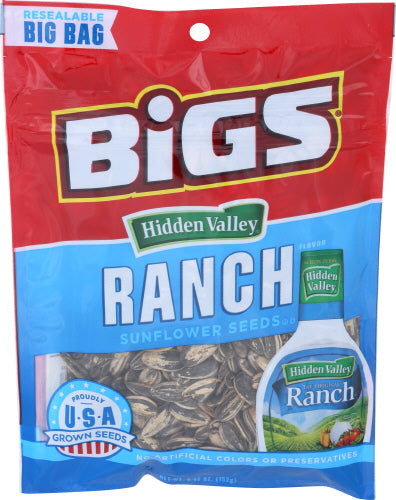 Bigs 
Seed Snflwr Hddn Vly Ranch, 5.35 OZ.