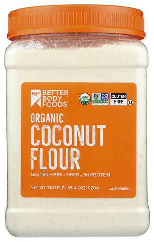 Betterbody 
Flour Coconut, 2.25 LB.