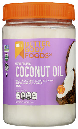 Betterbody 
Oil Coconut Xvrgn, 28 OZ.