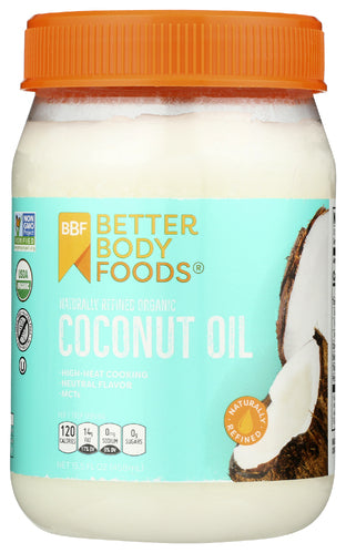 Betterbody 
Oil Coconut Ntrlly Rfnd, 15.5 OZ.