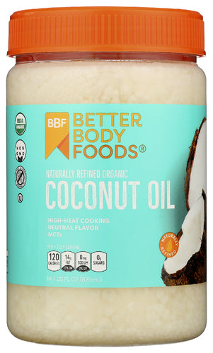 Betterbody 
Oil Coconut Ntrlly Refine, 28 OZ.