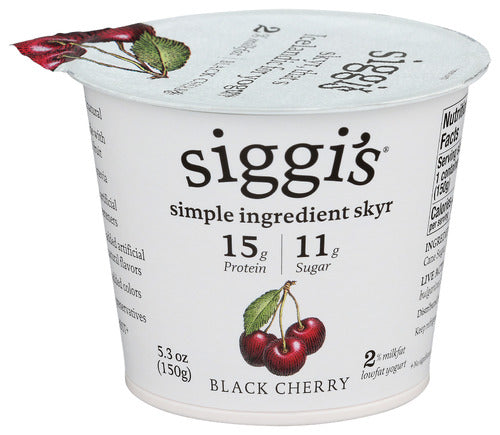 SIGGIS YOGURT BLK CHERRY 2% - 5.3 FO