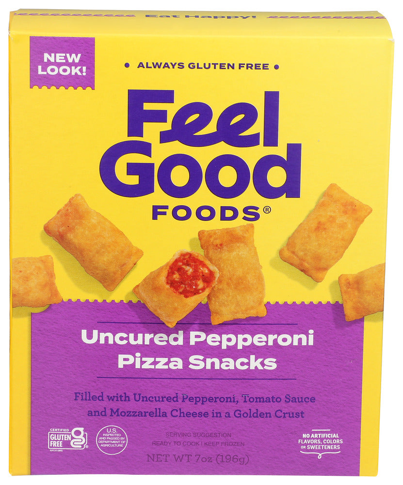 FEEL GOOD FOODS BITES PEPPERONI UNCURED - 7 OZ