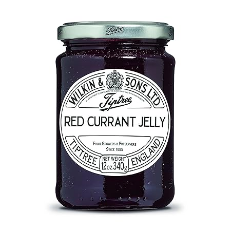 Tiptree Red Currant Jelly, 12 Ounce Jars (Pack of 6)