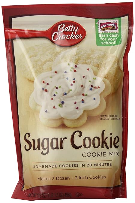 Betty Crocker Sugar Cookie Mix, 21 Ounce (Pack of 10)