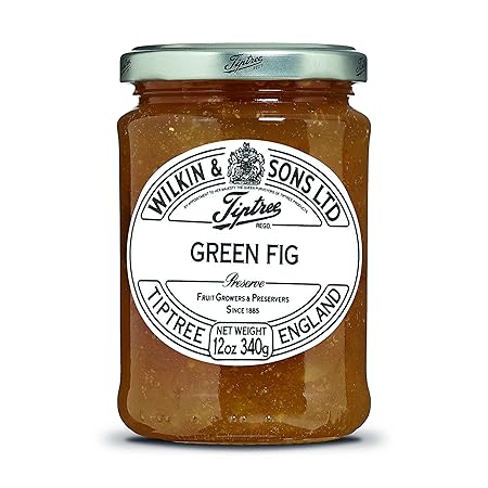 Tiptree Green Fig Preserve, 12 Ounce Jars (Pack of 6)