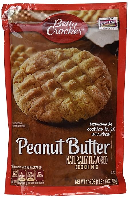 Betty Crocker Peanut Butter Cookie Mix - 17.5 oz - 3 pk