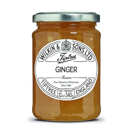 Tiptree Ginger Preserve, 12 Ounce Jars (Pack of 6)