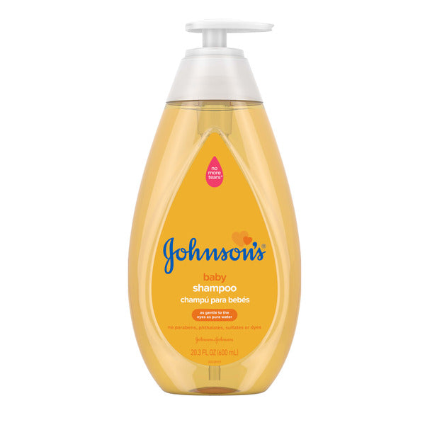 Johnson's Shampoo with Gentle Tear-Free Formula, 20.3 fl. oz