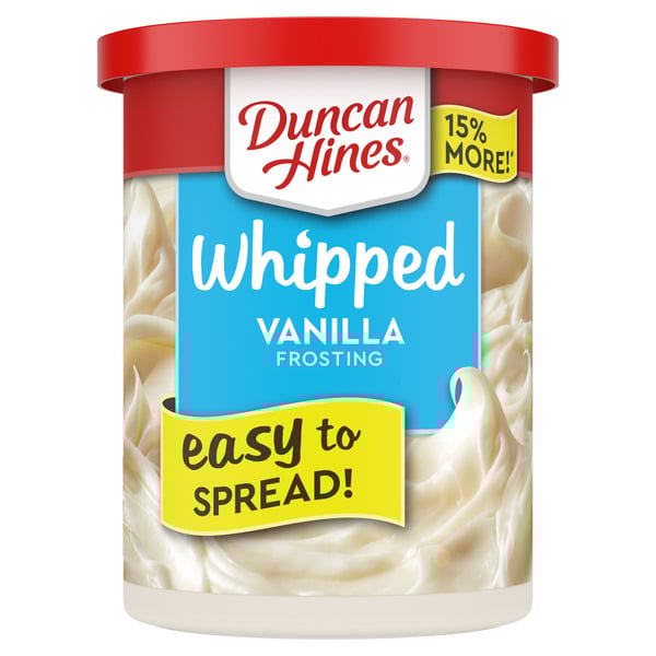 Duncan Hines Whipped Vanilla Frosting