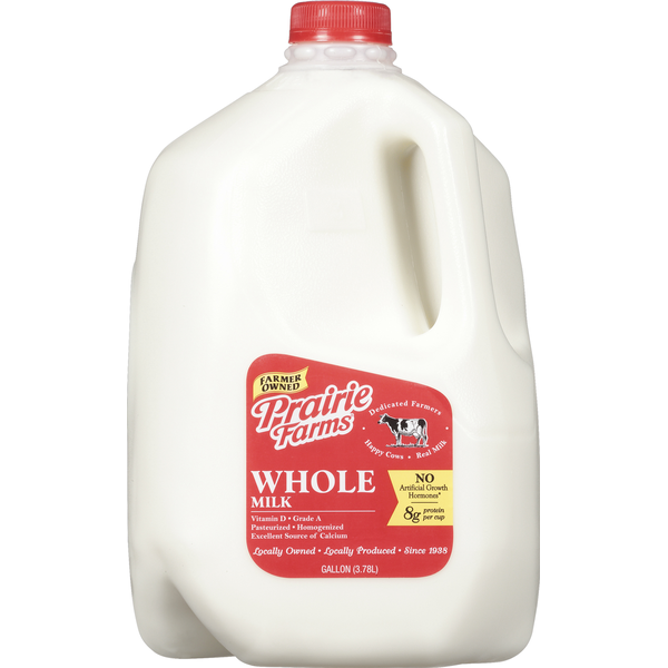 Prairie Farms Milk, Whole