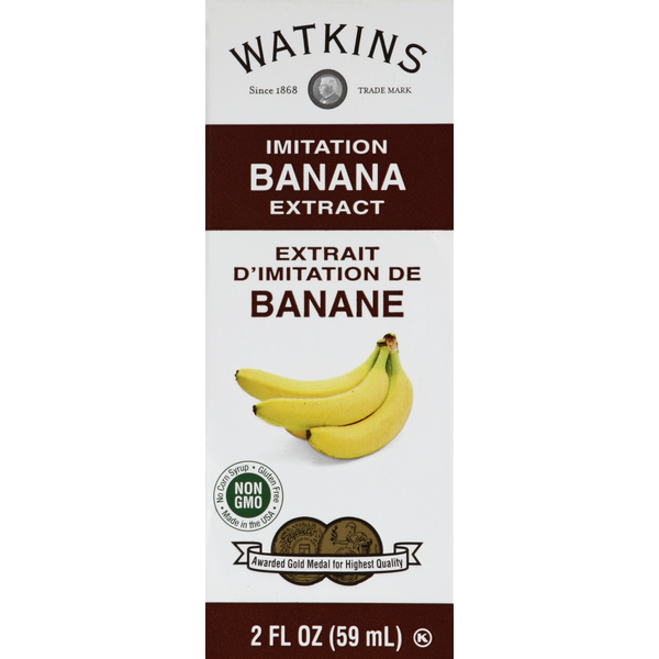 Watkins Banana Extract, Imitation