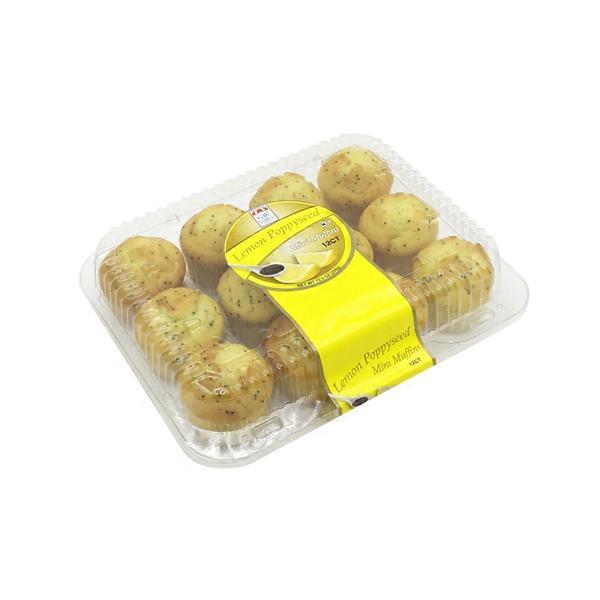 Café Valley Bakery Lemon Poppyseed Mini Muffins