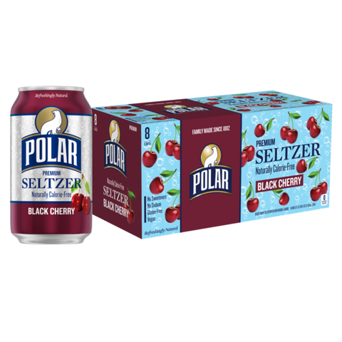Polar Seltzer, Black Cherry