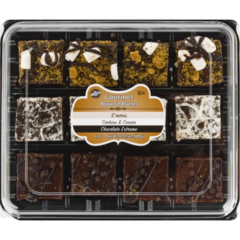 MJAY's Specialty Baked Foods Brownie Platter, Gourmet