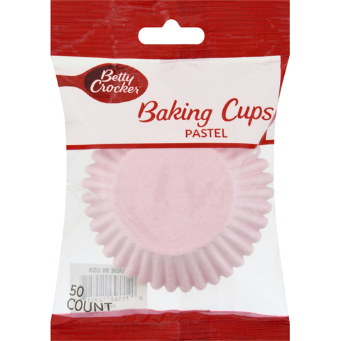Betty Crocker Baking Cups Pastel Standard Size