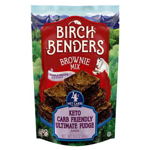 Birch Benders Keto Ultimate Fudge Brownie Mix, 10.8oz
