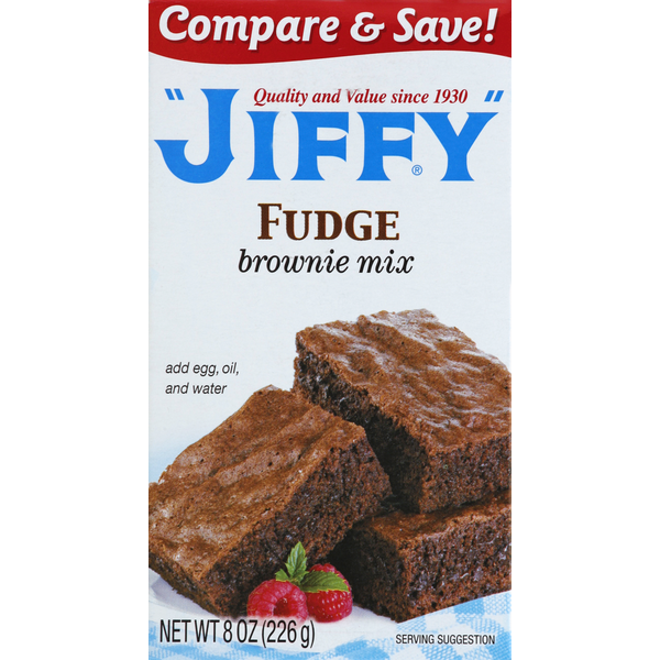 Jiffy® Fudge Brownie Mix 8oz