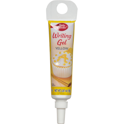 Betty Crocker Writing Gel, Yellow