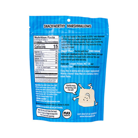 Max Mallow Classic Vanilla Marshmallows