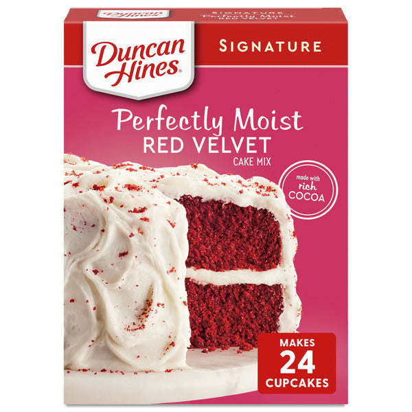 Duncan Hines Perfectly Moist Red Velvet Cake Mix