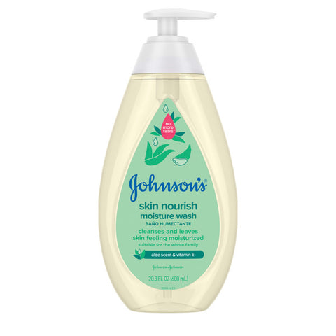 Johnson's Johnson's Skin Nourish Moisture Baby Body Wash, Aloe, 20.3 fl. oz
