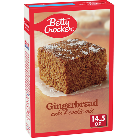 Betty Crocker Gingerbread Cake and Cookie Mix