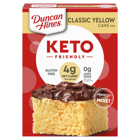 Duncan Hines Keto Friendly Classic Yellow Cake Mix