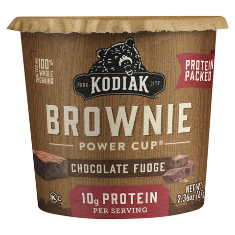Kodiak Chocolate Fudge Brownie in a Cup