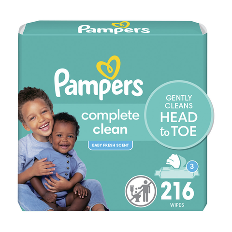 Pampers Complete Clean Wipes