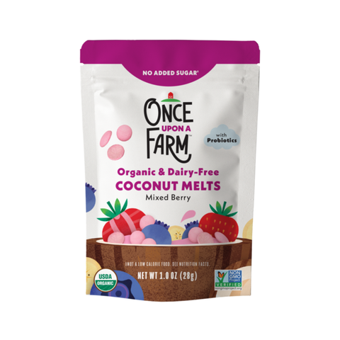 Once Upon a Farm Organic Coconut Melts, Mixed Berry