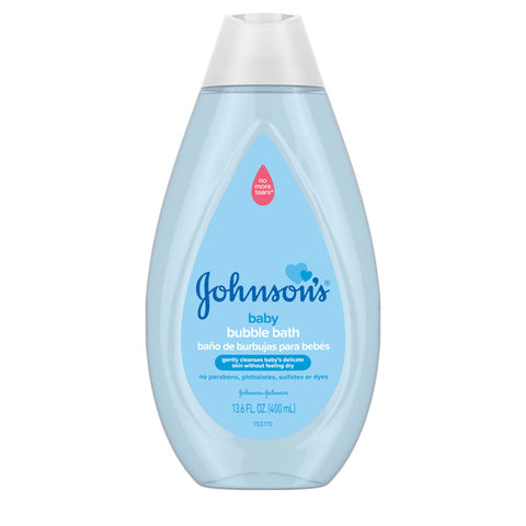 Johnson's Johnson's Tear-Free Baby Bubble Bath, Hypoallergenic, 13.6 fl. oz