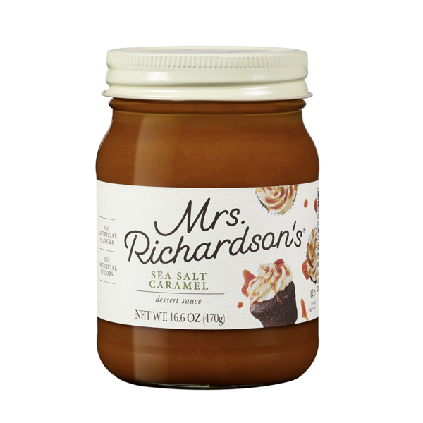 Mrs. Richardson's Dessert Sauce, Sea Salt Carmel