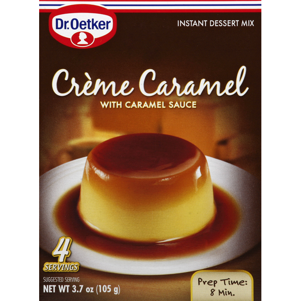 Dr. Oetker Instant Dessert Mix, Creme Caramel