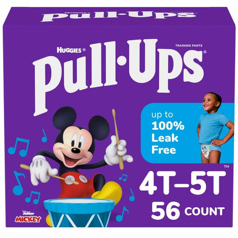 Pull-Ups Boys' Potty Training Pants, 4T-5T (38-50 lbs)
