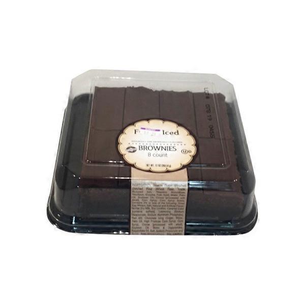 Mjay's Fudge Iced Brownies