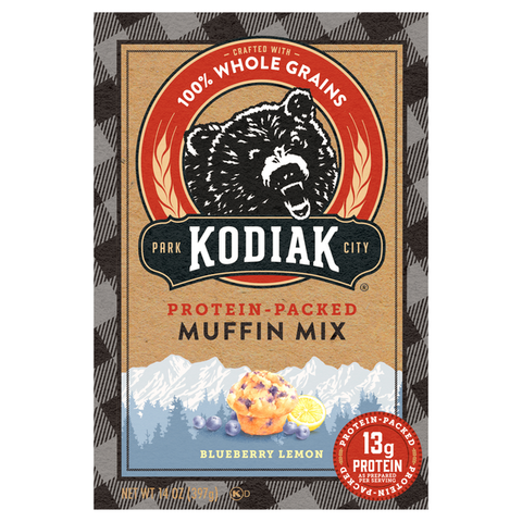 Kodiak Blueberry Lemon Protein Muffin Mix