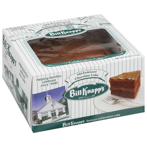 Bill Knapp's Cake, Chocolate, Old-Fashioned