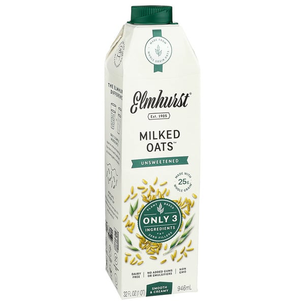 Elmhurst Unsweetened Oat Milk