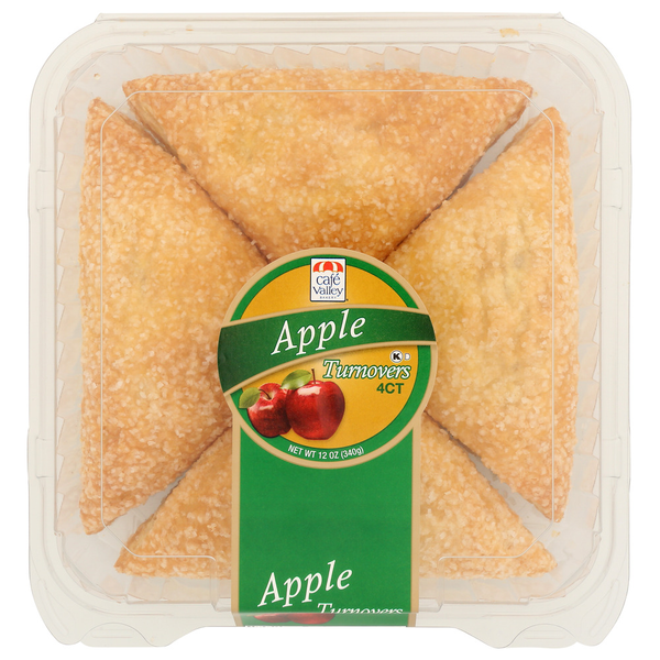 Café Valley Bakery Turnover-Isb Apple 4Ct 3.