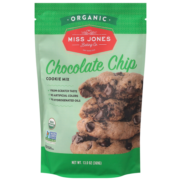 Miss Jones Baking Co. Cookie Mix, Organic, Chocolate Chip
