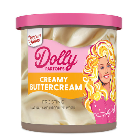 Duncan Hines Dolly Parton's Favorite Creamy Buttercream Flavored Cake Frosting