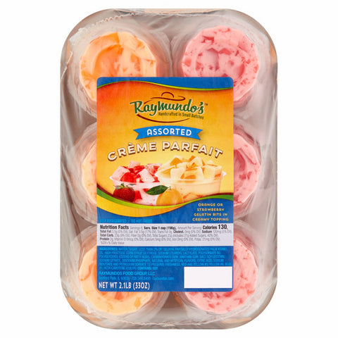 Raymundo's Assorted Crème Parfait