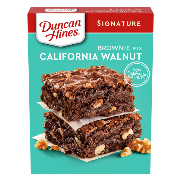 Duncan Hines Signature California Walnut Brownie Mix