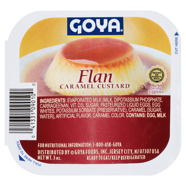 Goya Caramel Custard Flan
