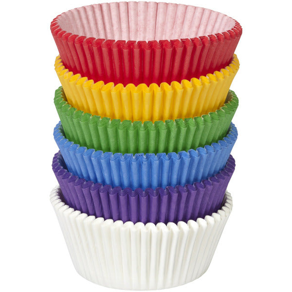 Wilton Rainbow Cupcake Liners, 150-Count