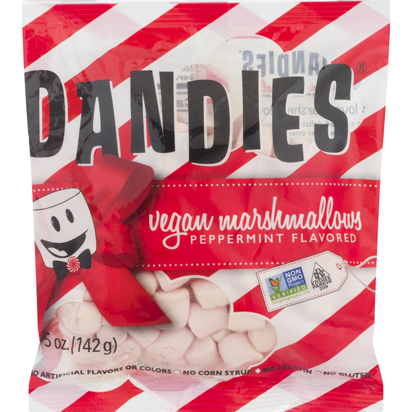 Dandies Marshmallows, Vegan, Peppermint Flavored